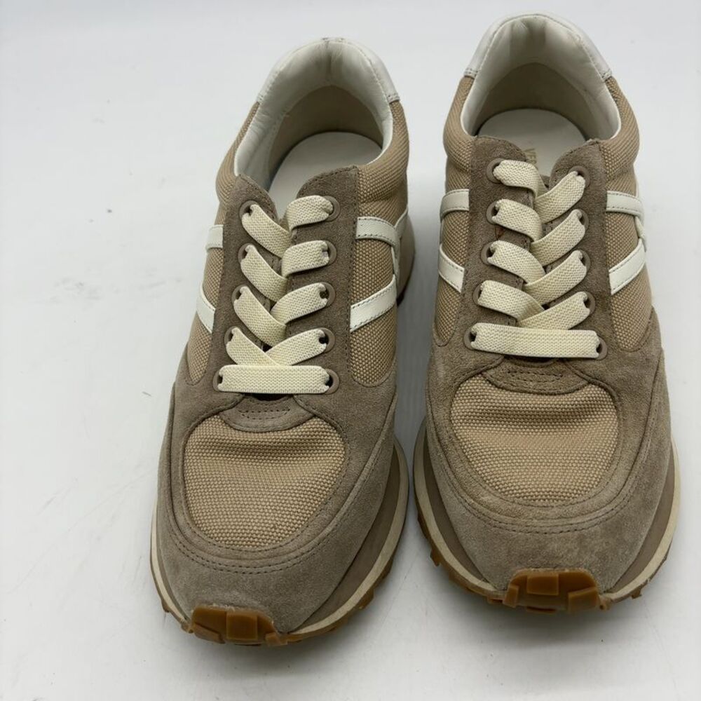 Veronica Beard Valentina Sneaker Cobblestone